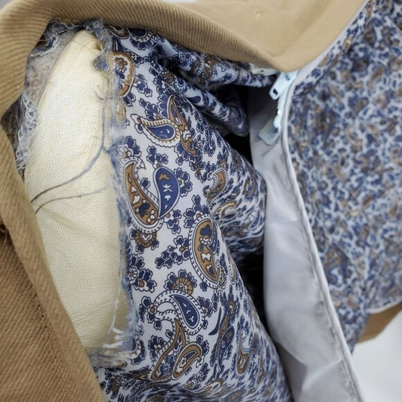 Gore Tex by Apparel Technologies Belted Long Women's Khaki Trench Jacket Coat 10 - Picture 9 of 16